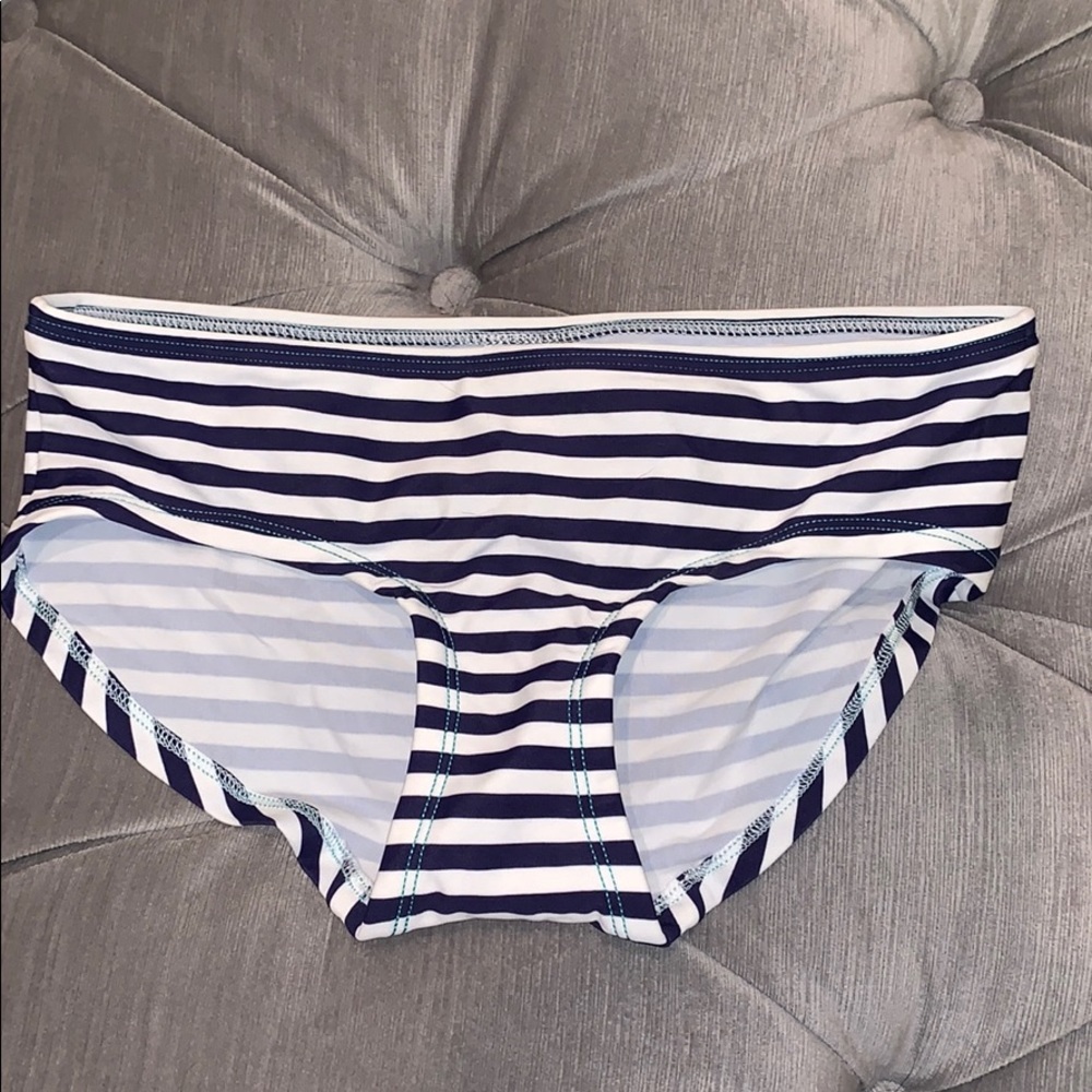 NWOT Boden Striped Bikini Bottom